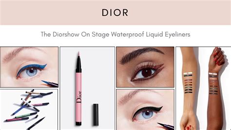 christian dior crayon eyeliner waterproof|diorshow on stage liner eyeliner.